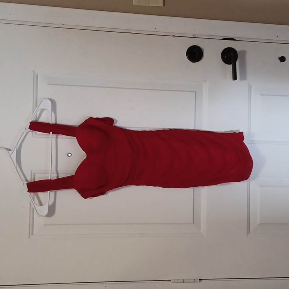 Windsor Bold Red Mini Dress Size Small